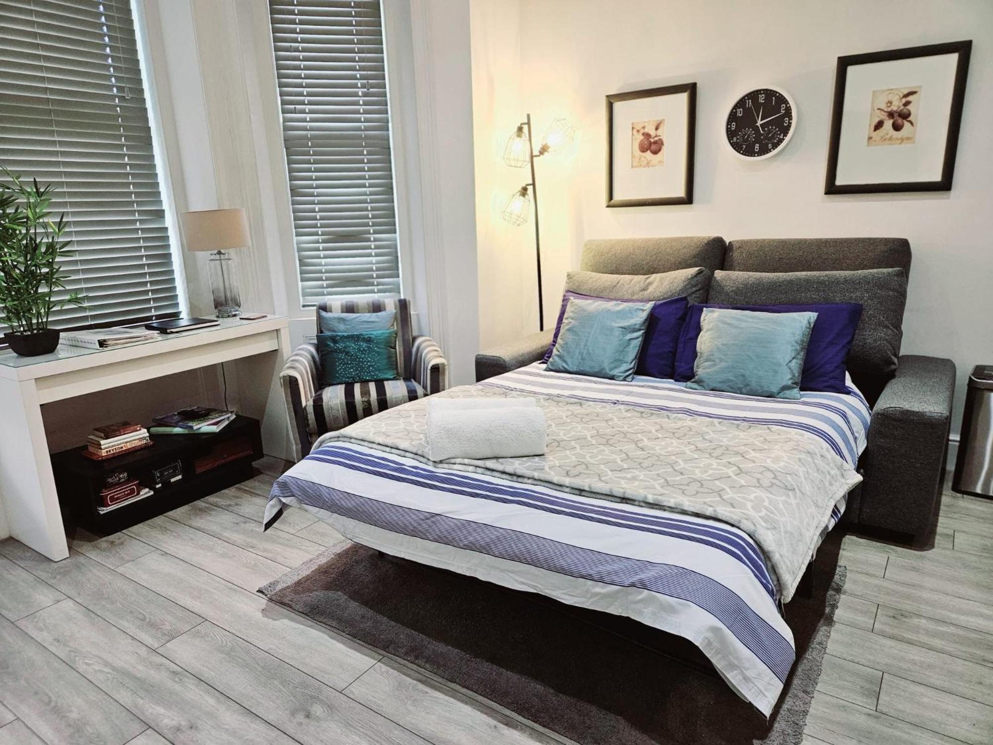 Stylish Apartment In Victorian Conversion Free Parking & Private Patio Close To Beach Town Centre & Bic Bournemouth Exteriér fotografie